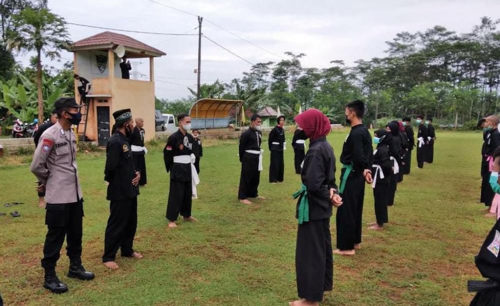 Polsek Wonotunggal Ajak Anggota PSHT Patuhi Prokes