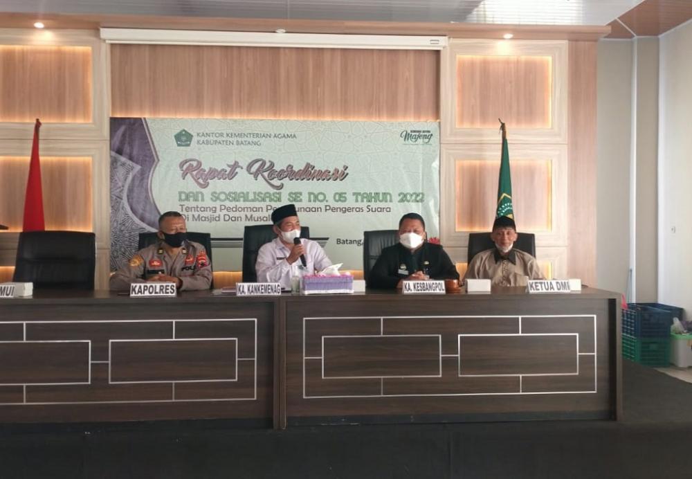 Bertambahnya Jumlah Masjid, Kemenag Sosialisi Penggunaan Toa