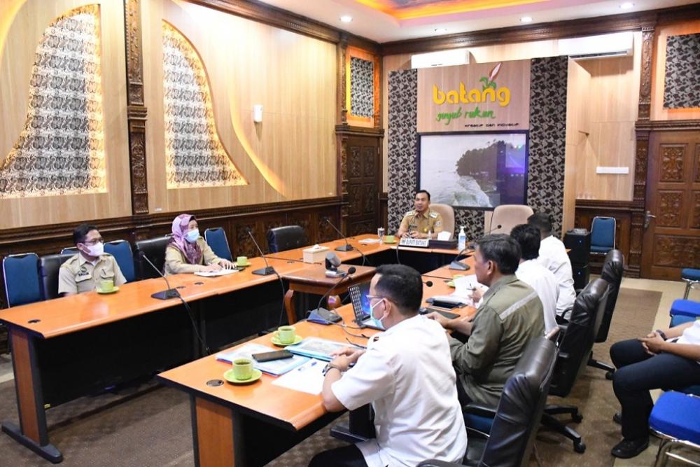 Bupati Batang : Tangani Banjir, Sungai Gabus Dinormalisasi 