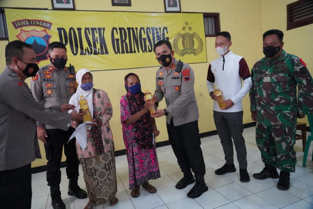Vaksinasi Serentak Polsek Gringsing Lampaui Target