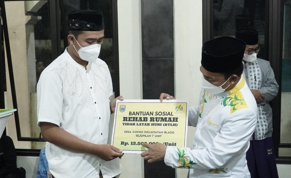 BANTUAN RTLH DESA COKRO