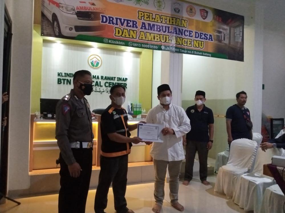 BTN Medical Center Gandeng Satlantas Batang Edukasi Pengemudi Ambulans