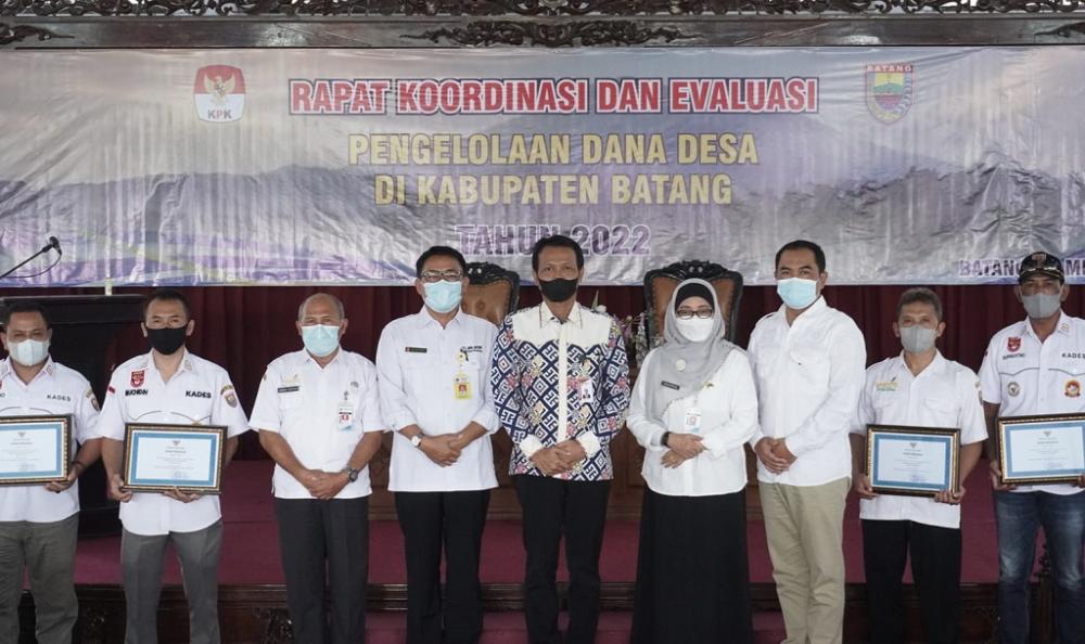 KPK RI Berikan Pengawasan Lebih Untuk Seluruh Kepala Desa di Batang