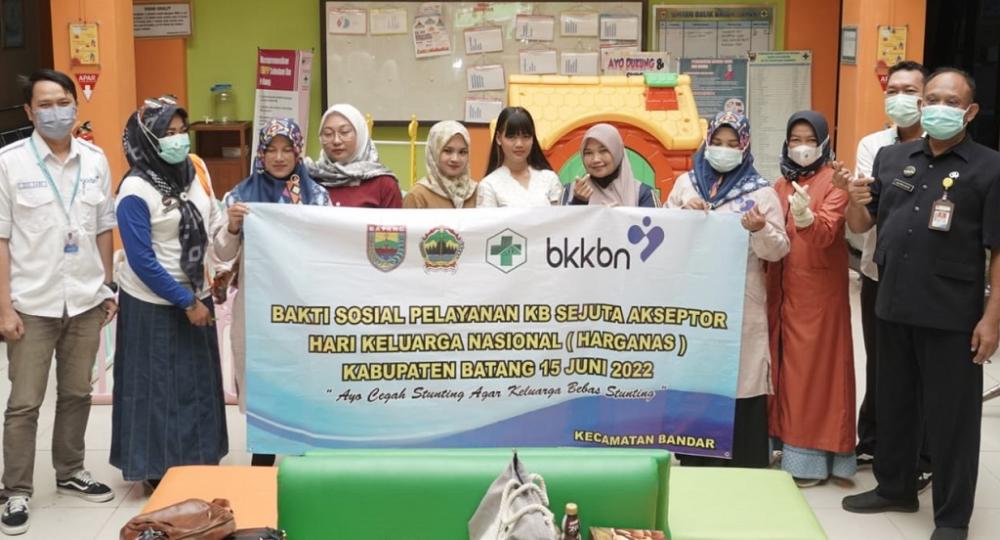 Pelayanan KB Serentak Sejuta Aseptor di Batang Terealisasi 3.000 Orang