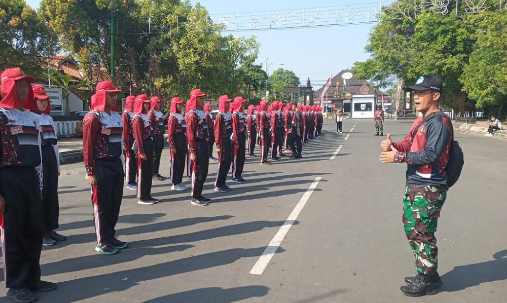 Latihan Fisik Fokus Utama Paskibraka Sebelum Bertugas