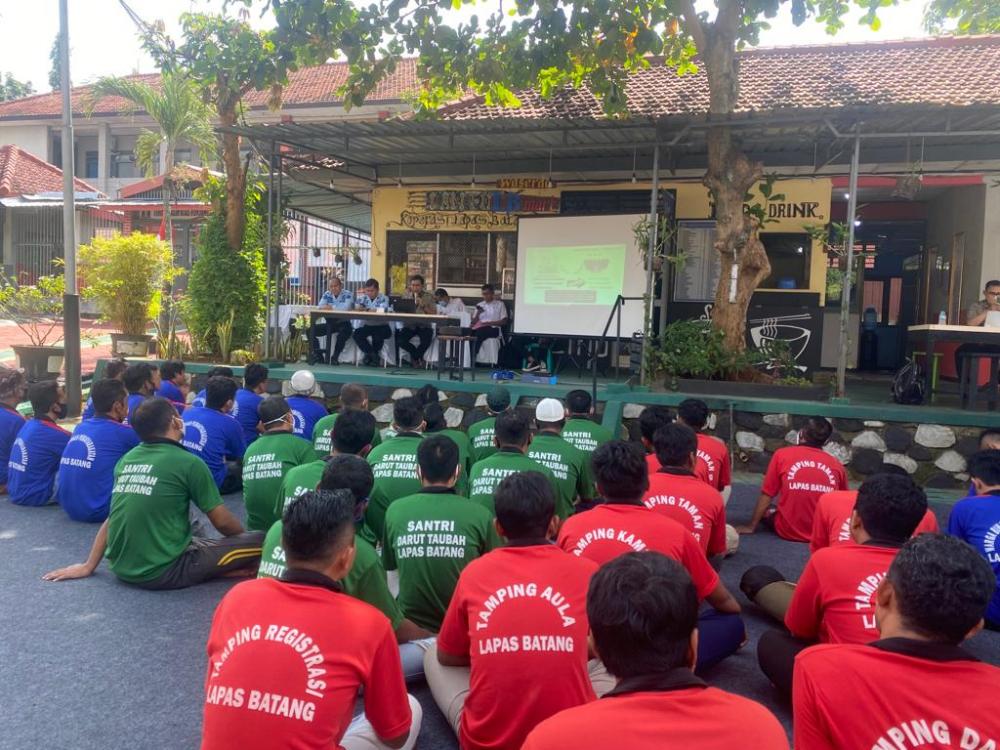 BPJS Kesehatan Sosialisasi di Lapas Kelas IIB Batang