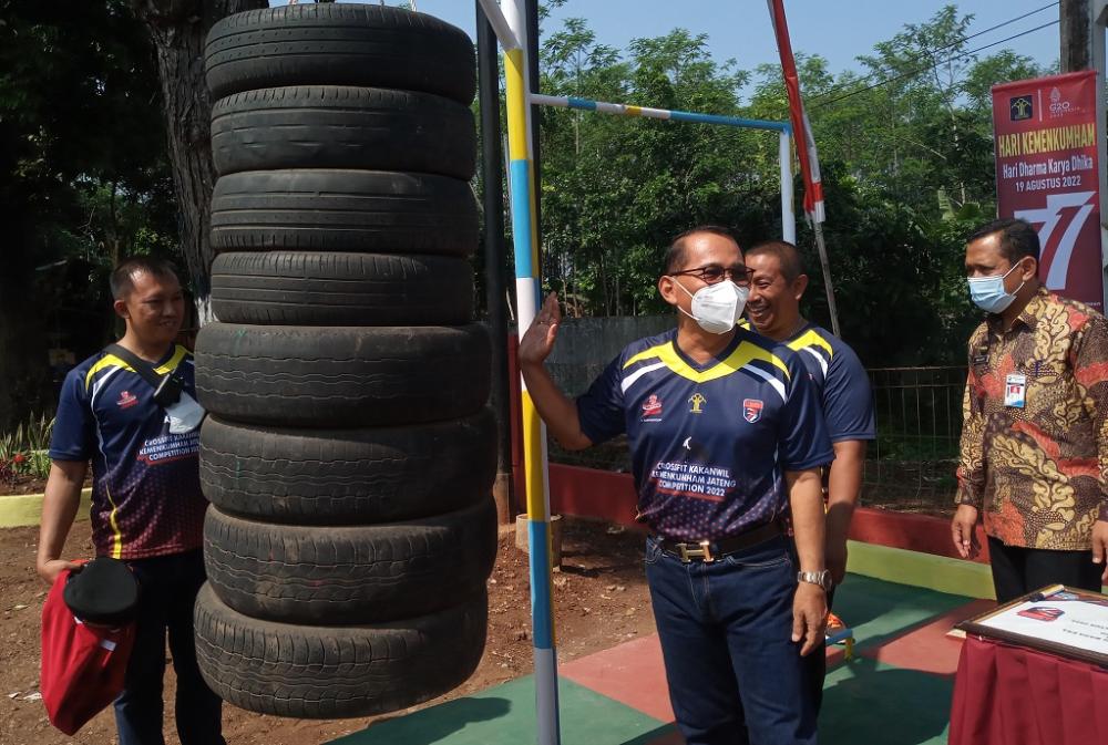 Lapas Batang Sulap TPS Jadi Taman Berakhlak