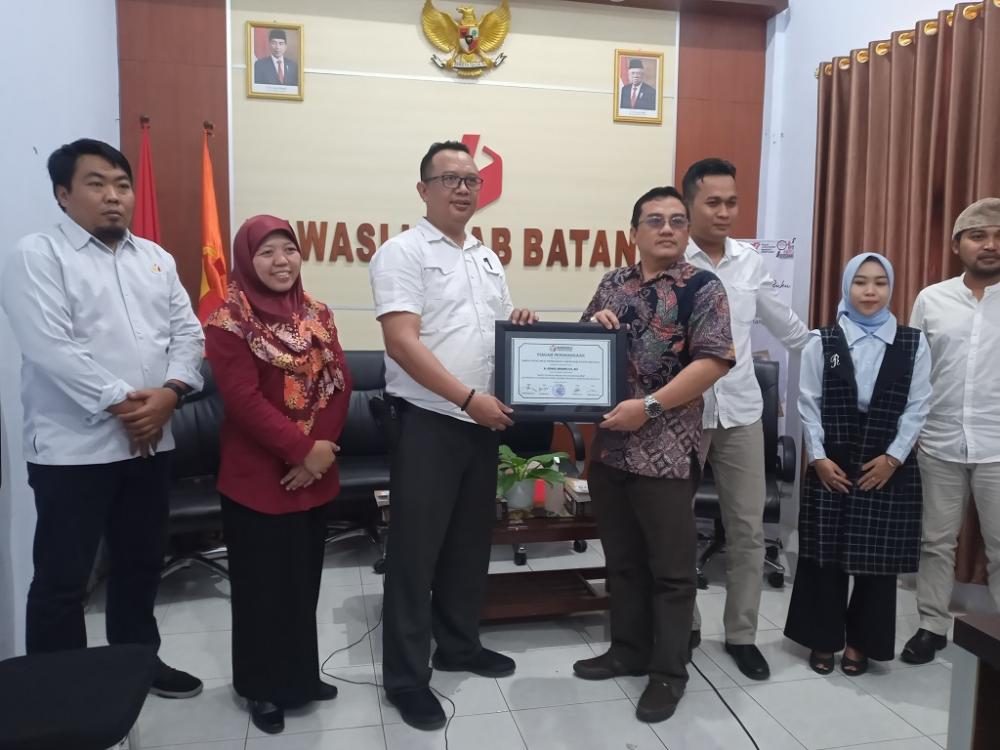 Bawaslu Batang Abadikan Kiprahnya Dalam Mengawal Pemilu