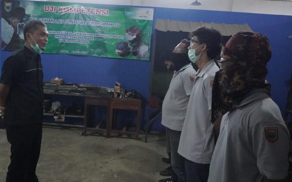 UJI KOMPETENSI LAS PLATE