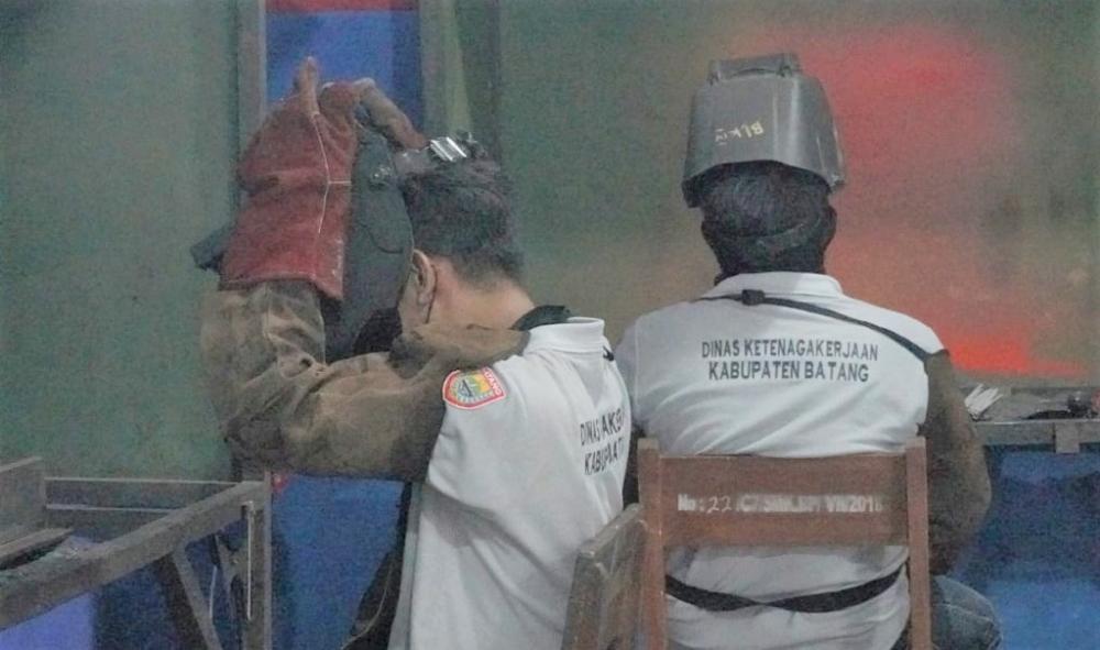 UJI KOMPETENSI LAS PLATE