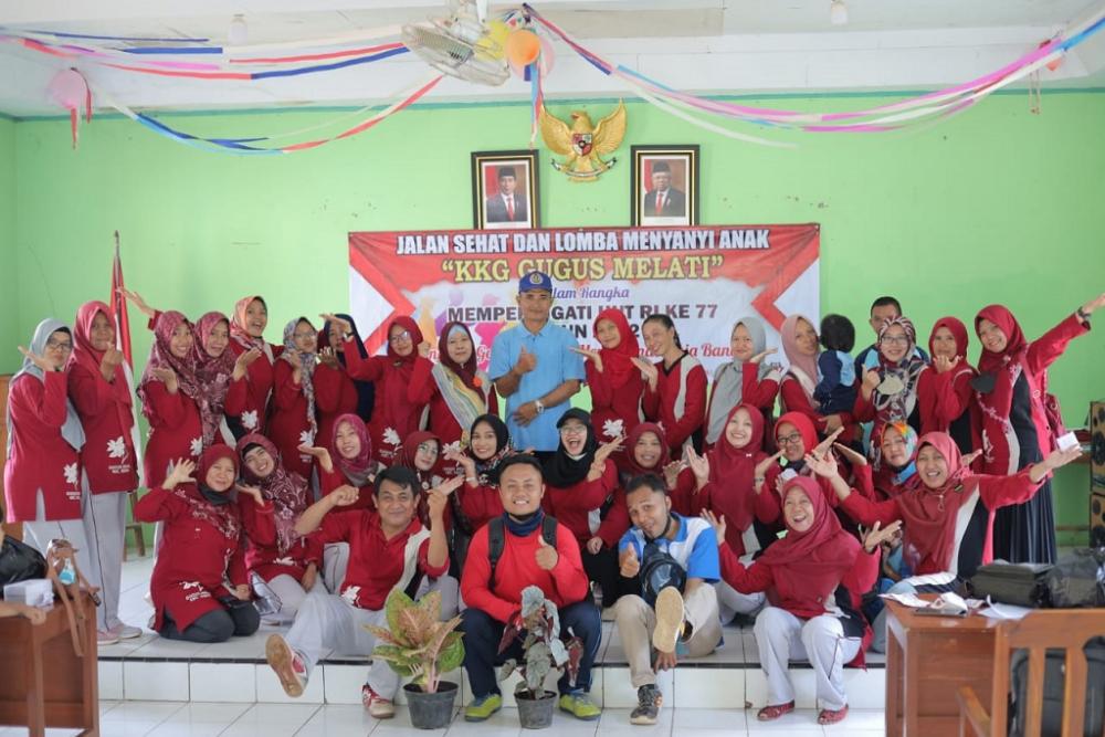 KKG Gugus Melati Subah Gelar Lomba Menyanyi Anak dan Jalan Sehat