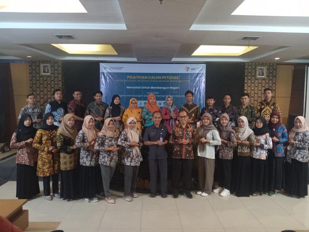 Petugas Dilatih Regsosek, Dukung Kesesuaian Data Penerima Bantuan