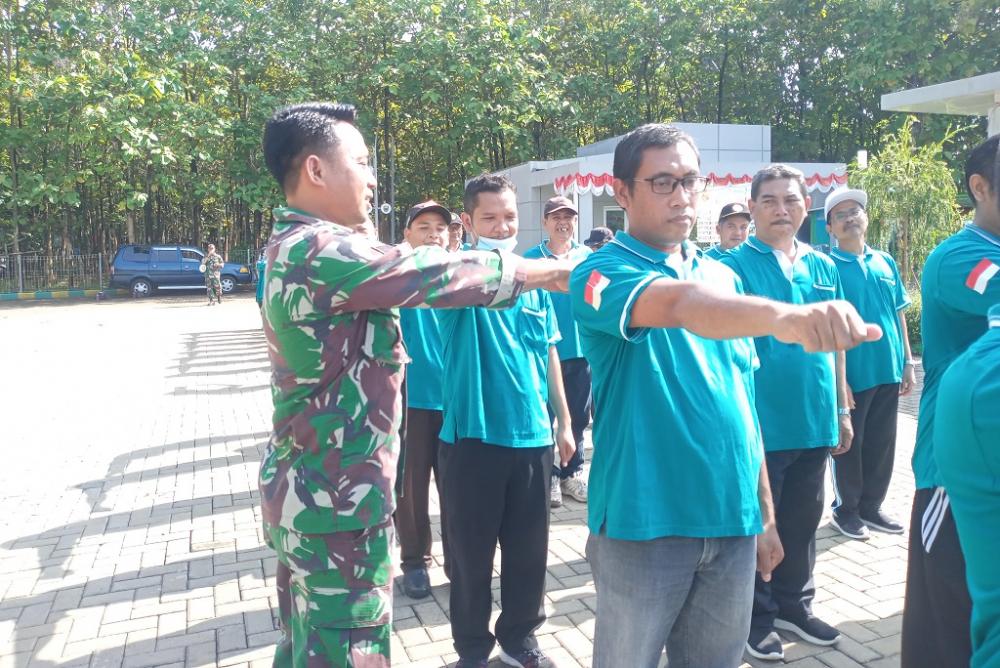 Tanamkan Jiwa Korsa, Puluhan Pegawai Kemenag Dilatih PBB