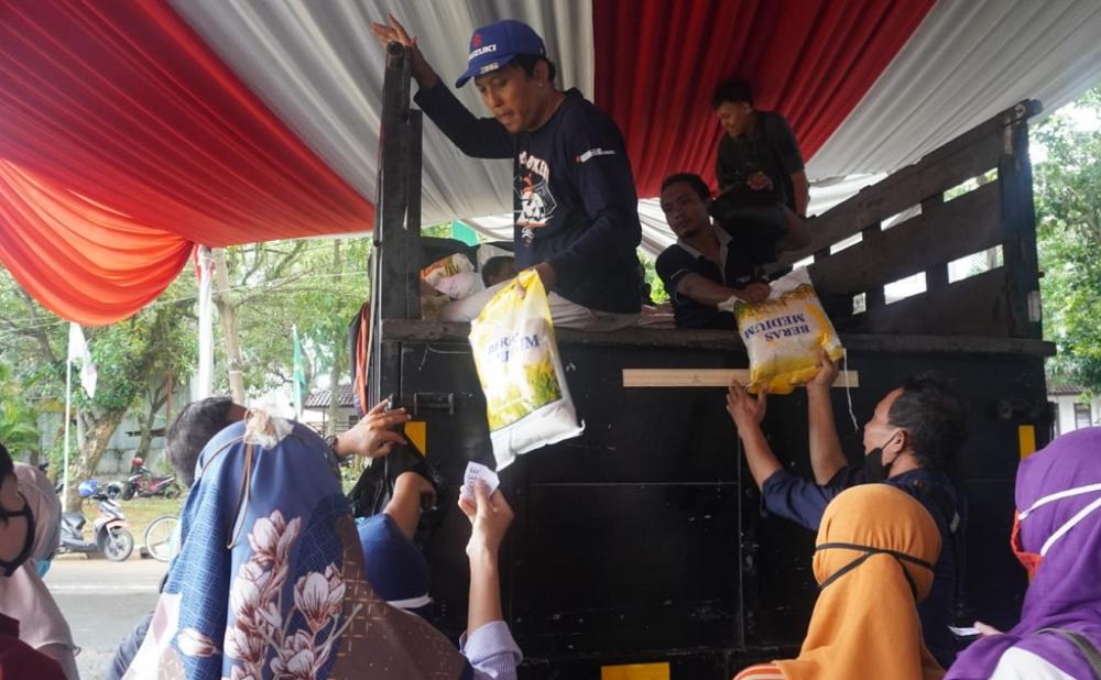 Operasi Pasar Murah, Pemkab Batang Bersama BI Sediakan 1.000 Paket Sembako