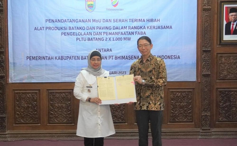 Kurangi Limbah FABA, Pemkab Batang Bersama BPI Kelola Agar Bisa Dimanfaatkan