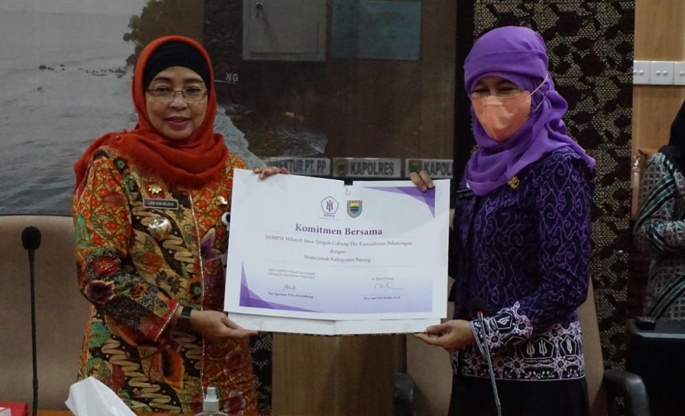 Audiensi HIMPSI, Pj Bupati Batang Minta Psikolog Bantu Cegah Kasus Kekerasan Sosial