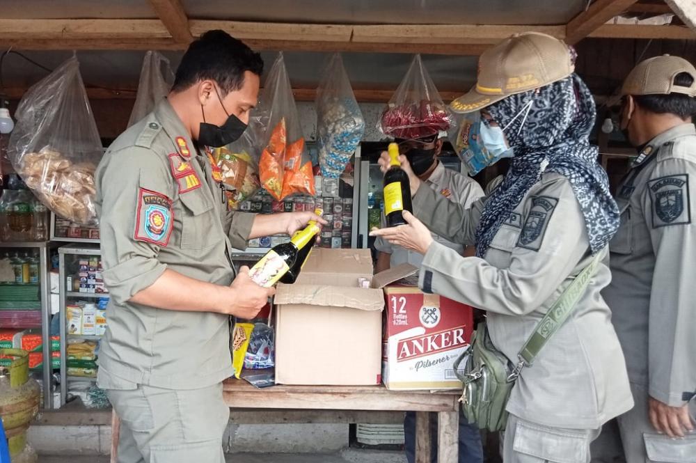 Satpol PP Batang Gencarkan Operasi Miras Selama Ramadan