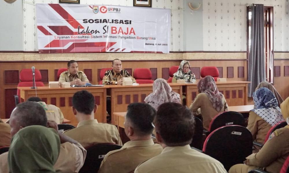 UKPBJ Batang Gelar Sosialisasi Lakon SI BAJA