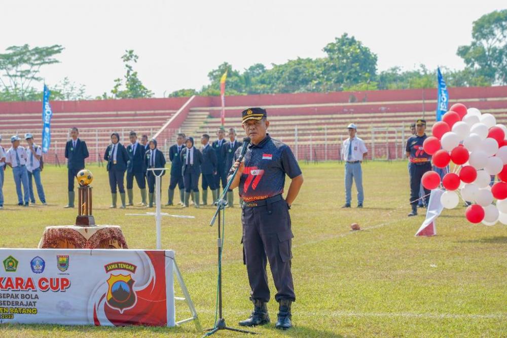 Bhayangkara Cup Dibuka ,Tim Pelajar Diminta Bersaing Sportif