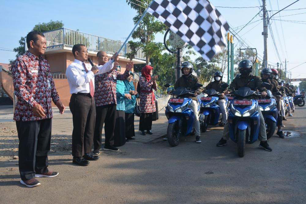 Kenalkan Harganas ke Masyarakat, DP3AP2KB Batang Adakan Konvoi