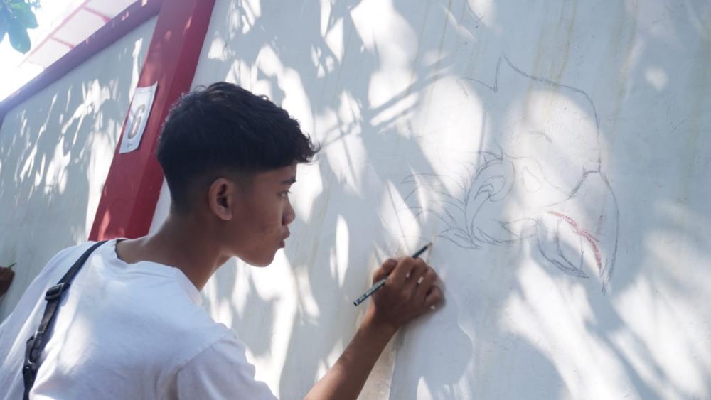 Cegah Vandalisme, Kesbangpol Batang Gelar Lomba Mural Bagi Pelajar