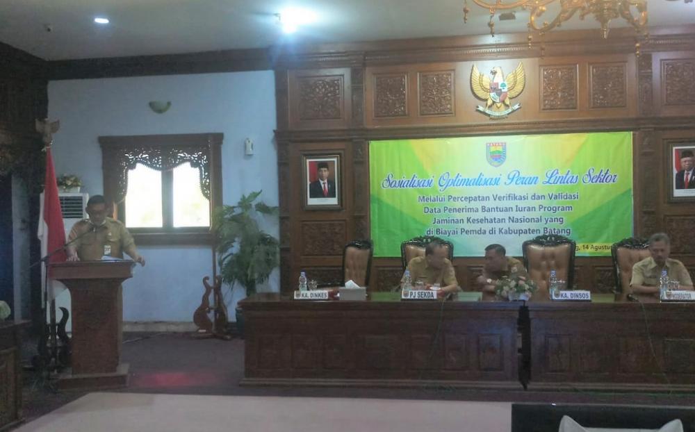 Pemkab Batang Lakukan Percepatan JKN Dengan Sistem UHC