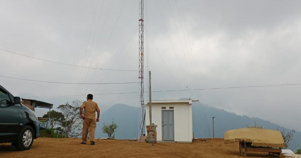Tower Repeater RAPI Batang di Ketinggian 1.870 Mdpl Tembus Hingga Kudus