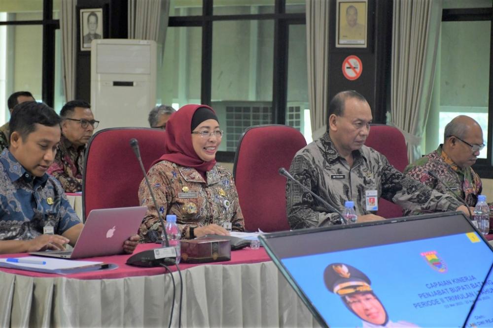 Capaian Kinerja Pj Bupati Batang Dievaluasi Oleh Itjen Kemendagri