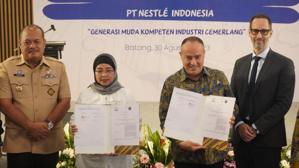 PT. Nestle Indonesia Beroperasi, Pj Bupati Batang Minta Jalin Kemitraan Peternak Sapi Lokal