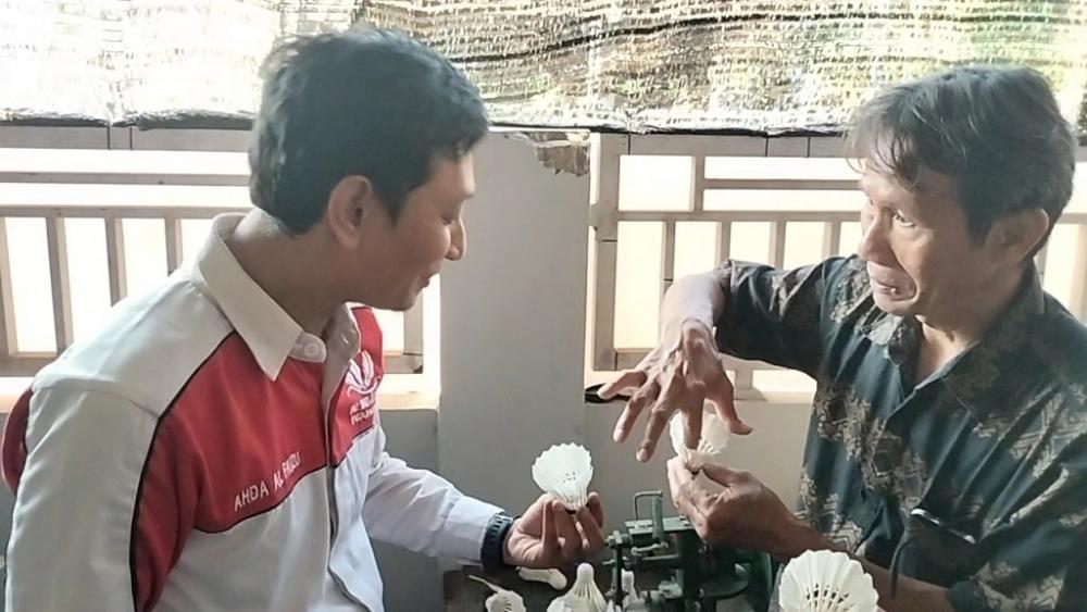Shuttlecock Asal Batang Jadi Rujukan Pengrajin Tegal