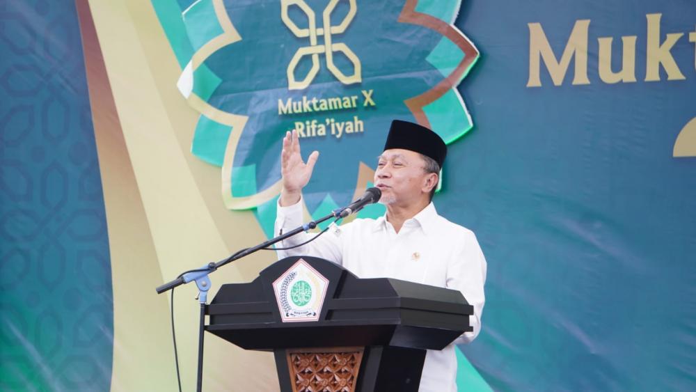 Muktamar Ke-10 Rifa'iyah, Zulkifli Hasan : KH Ahmad Rifa'i Pahlawan Nasional Berjasa Terhadap 