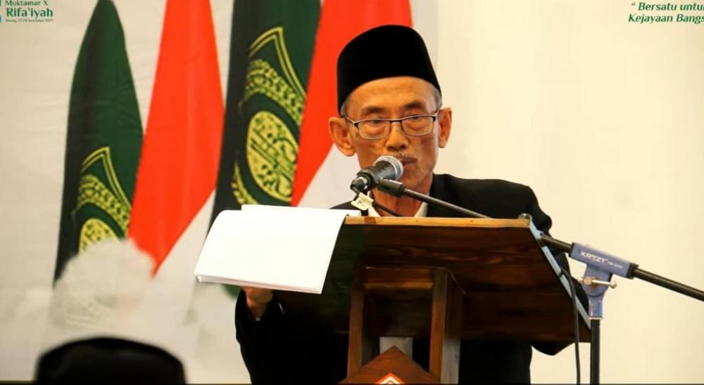 KH Mukhlisin Muzarie Kembali Terpilih Pimpin Rifaiyah