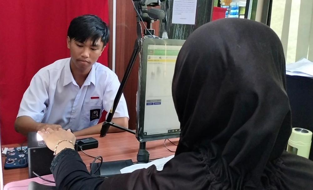 Disdukcapil Geber Perekaman KTP-El Pemilih Pemula