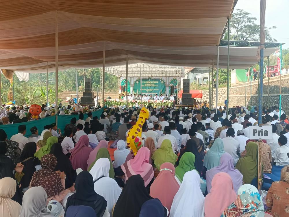 Peringati HSN, Ratusan Nahdliyin Gelar Istighosah
