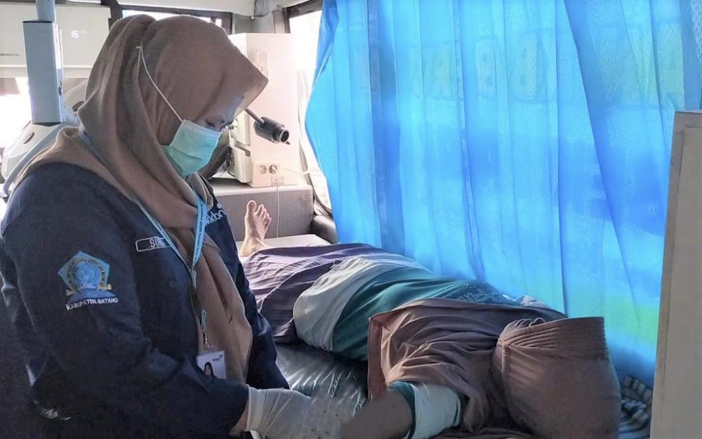 LAYANI KB di PASAR BANDAR