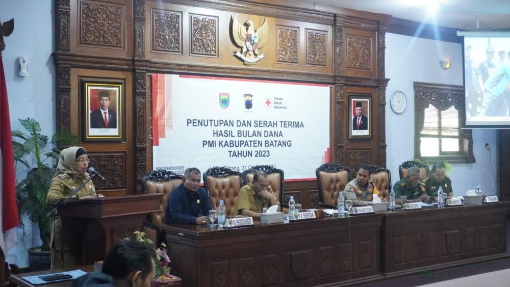 Bulan Dana PMI Kabupaten Batang 2023 Naik 12 Persen