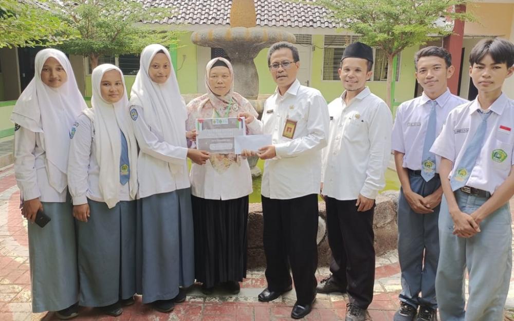 Peduli Warga Palestina, MAN Batang Galang Dana