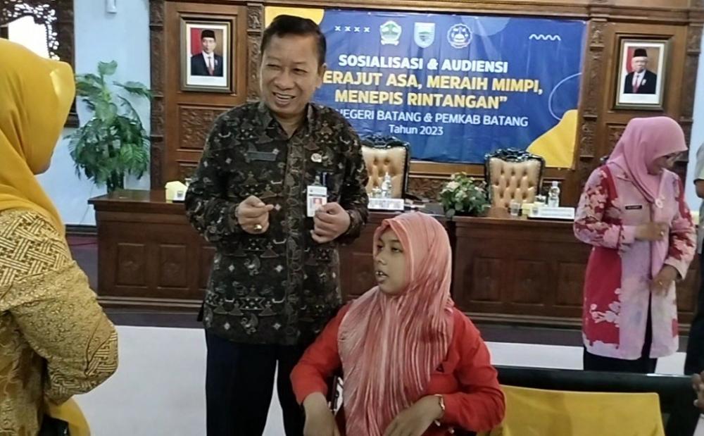Pemkab Batang Gandeng Disnaker, Peluang Kerja Difabel Terbuka Lebar