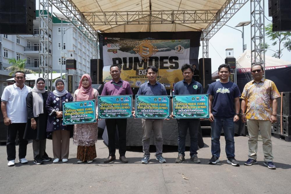 Lewat BUMDes Expo Kenalkan Produk-Produk Lokal Ke Tenat KIT Batang