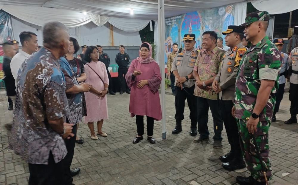 Pastikan Kelancaran Misa, Forkopimda Kunjungi Gereja