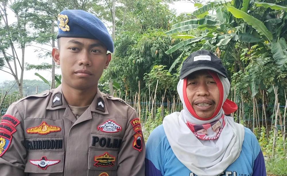 Bripda Fahrudin, Buktikan Anak Petani Berhasil Jadi Polisi