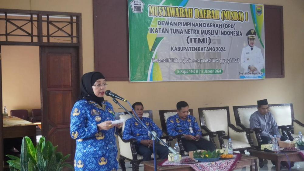 Dalam Musda ITMI, Pj Bupati Batang Berikan Peluang Hak Daftar Sebagai ASN