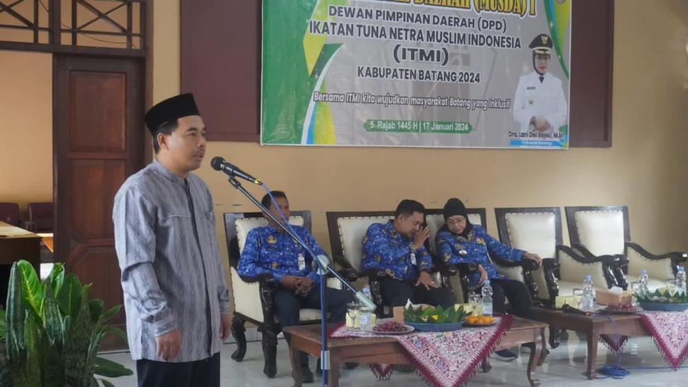 Ketua ITMI Batang Minta Adanya Sosialisasi Pencoblosan Bagi Para Penyandang Tuna Netra