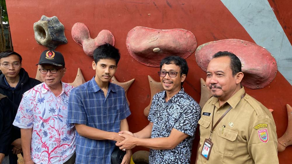 Kepala Disparpora Batang Pastikan Bonus Atlet Panjat Tebing Sudah Terealisasi