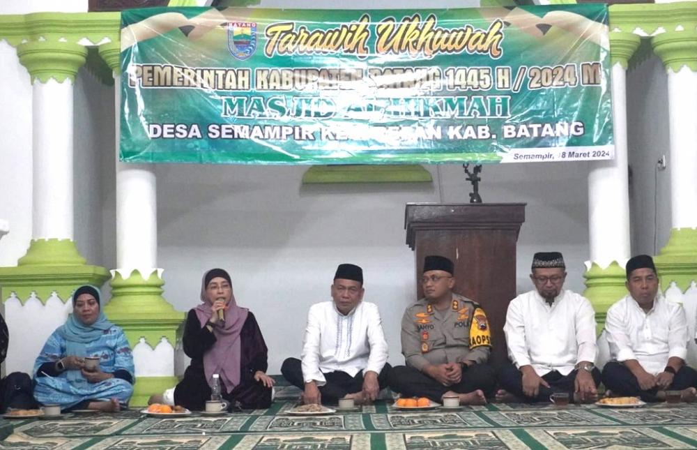 Tarawih Ukhuwah Perdana, Ajang Silaturahmi dan Aspirasi Warga Batang Secara Langsung