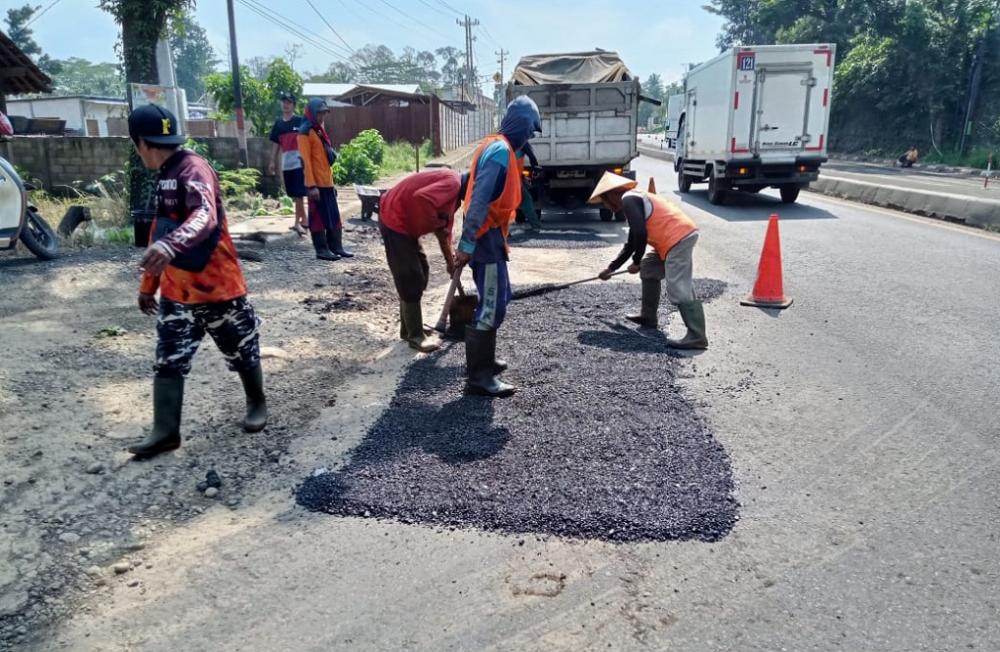12 Titik Jalan Berlubang Jadi Fokus BBPJN