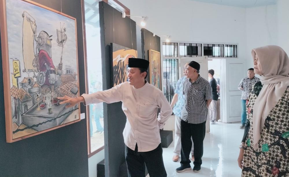 Tampilkan Karya Ekraf, Pelajar Skansaka Penuhi Kebutuhan Pasar