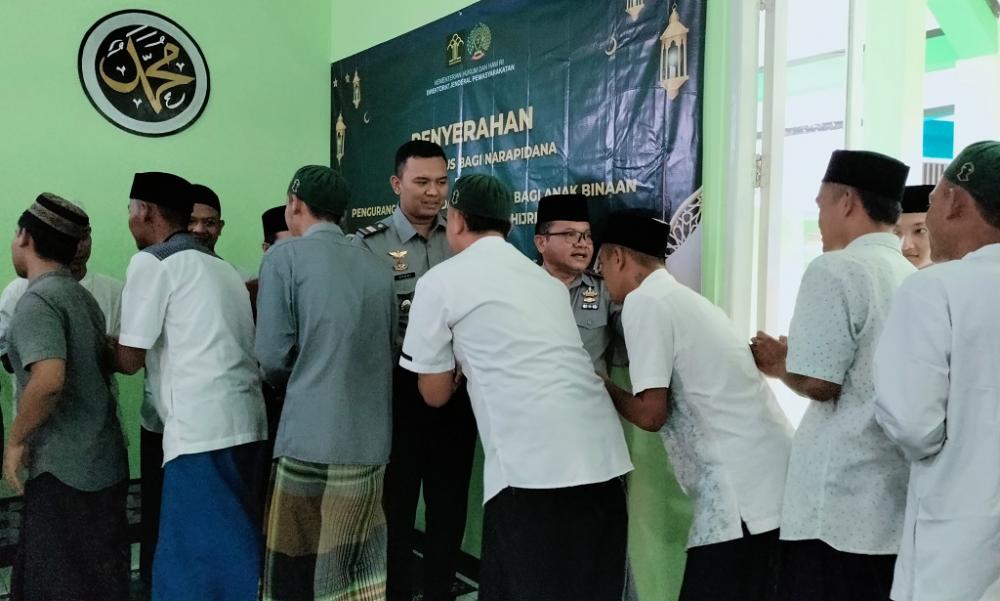 249 WBP Dapat Hadiah Remisi Saat Rayakan Idulfitri