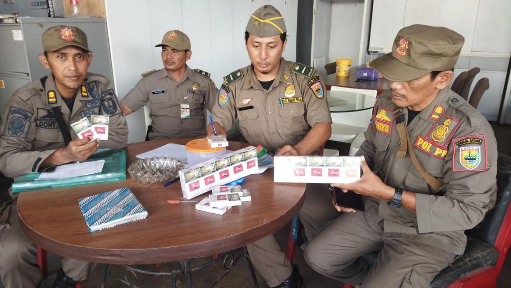 Satpol PP Batang, Operasi Peredaran Rokok Ilegal di Dua Kecamatan
