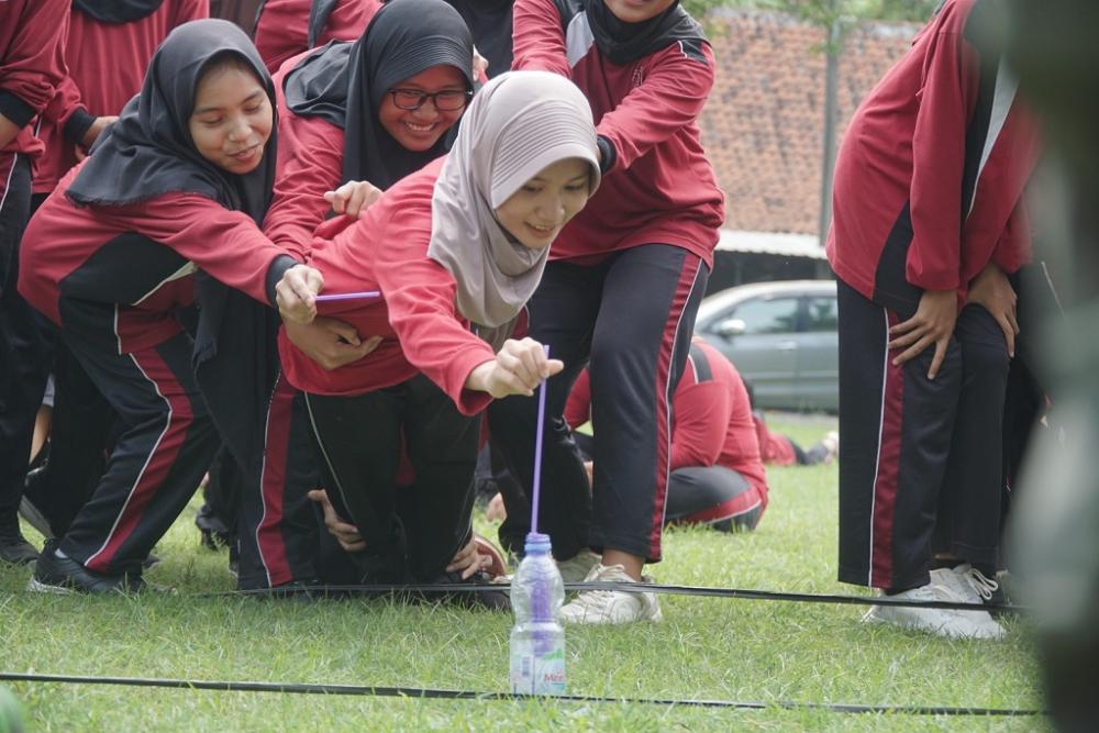 Outbound Edukatif, Kenalkan Pelajar Smabah Tusi Brimob